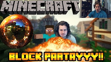 THE ART OF DANCE! MINECRAFT BLOCK PARTY WITH THE MINEMEN! MINECRAFT MINIGAMES