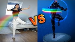 fortnite ta nze season 5 in real life jessabelle kiko gong bao - fortnite tanze season 5