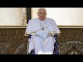 Pope Francis Greets Vatican Crowd From Wheelchair Pope Francis Greets Vatican Crowd From Wheelchair