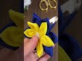 Fabric Flower Hair Clip Pattern PDF Layered Petal Hair Bow Template Handmade Hair Accessory Tutorial