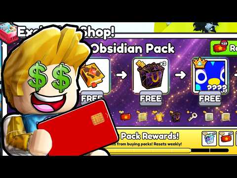 Thumbnail for I Got INSANE LUCK Opening NEW FOREVER PACK in Pet Simulator 99..