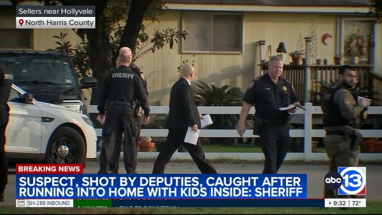 Burglary suspect opens fire at deputies forces himself in home with ...