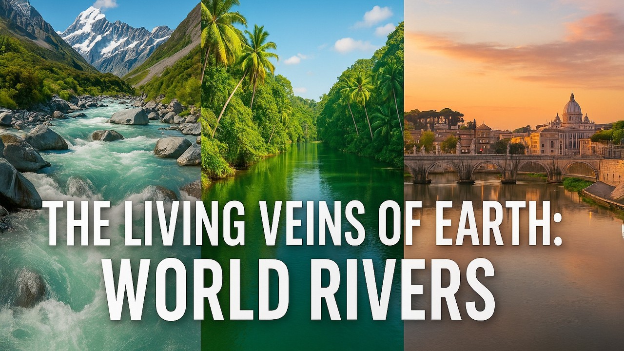 The Living Veins of Earth: World Rivers | Short Cinematic Nature Documentary (4K)