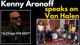 Drummer Kenny Aronoff Reflects On Van Halen!! "Alex Was The Best" Sunset Sound Roundtable