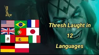 Thresh Laughting in 12 languages (League of Legends Wild rift cinematic)