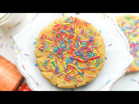 5 MINUTE Birthday Cake Keto Cookie Recipe