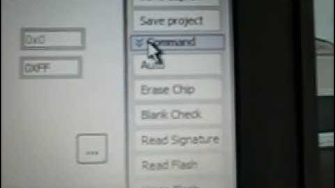 Teste,agora em linguagem C Compilando e gravando o chip 89s52
