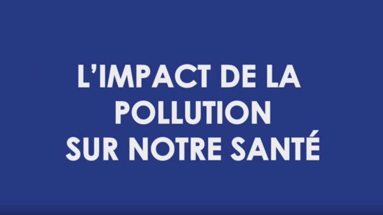 L'impact de la pollution sur notre santé