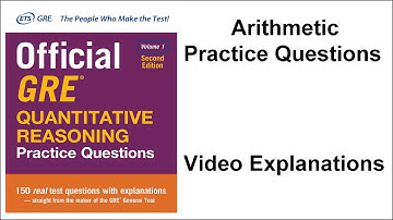 Question 01 Arithmetic Official GRE Quantitative Reasoning Practice Questions