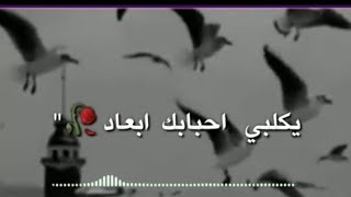 يكلبي احبابك ابعاد دمعك مايردهم😔حالات واتساب حزينه عن الفراق💔ستوريات انستا للفاكد اعزاز💔نغمة رنين