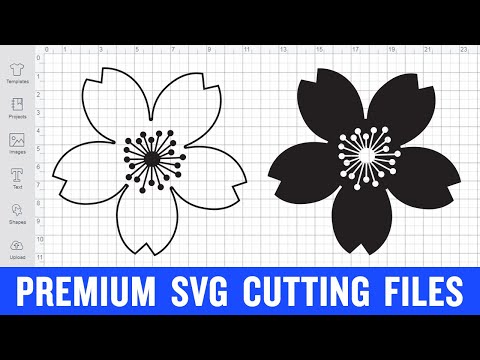 Cherry Blossom Svg Cut Files for Cricut Premium cut SVG