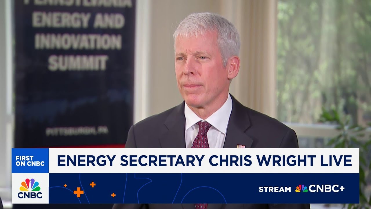 Energy Secretary Chris Wright on improving energy infrastructure