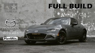 Mazda MX-5 (Miata) RF | Tamiya | 1/24 | Scale Model Building | ASMR |