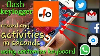 HOW TO MONITOR YOUR KIDS IN FLASH  KEYLOGGER 2020 Tutorial(secretly record all password) screenshot 4