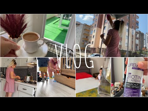 Ev Ritüeli 🏠 🧼 |  Cam Balkon Temizliği | Günlük Vlog 🌸