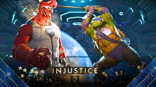 Injustice 2 - Hellboy Vs. Leonardo