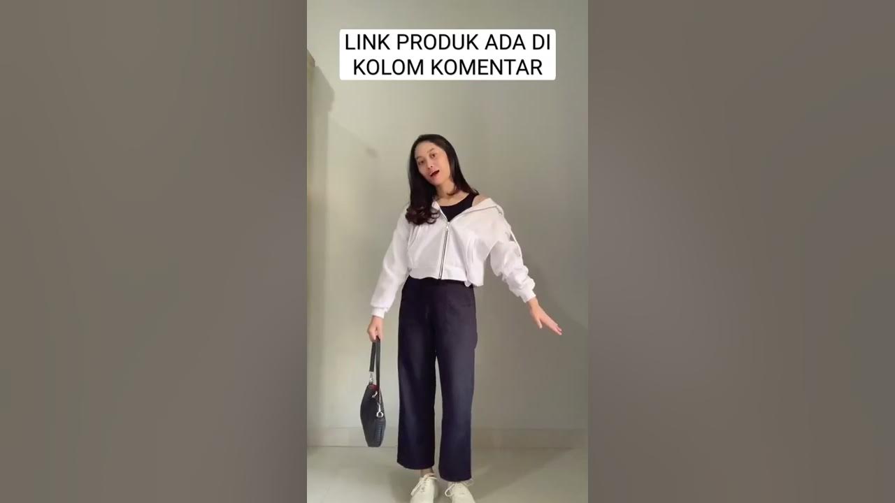 CROP ZIPPER HOODIE JAKET AESTHETIC PINTEREST RACUN TIKTOK SHOPEE HAUL #shorts