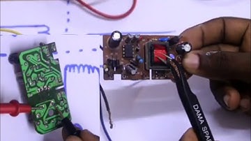 How to test the transformer in SMPS power supply with a multimeter.