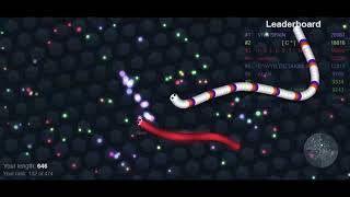 When there are too many other opponents around you,  | slither.io