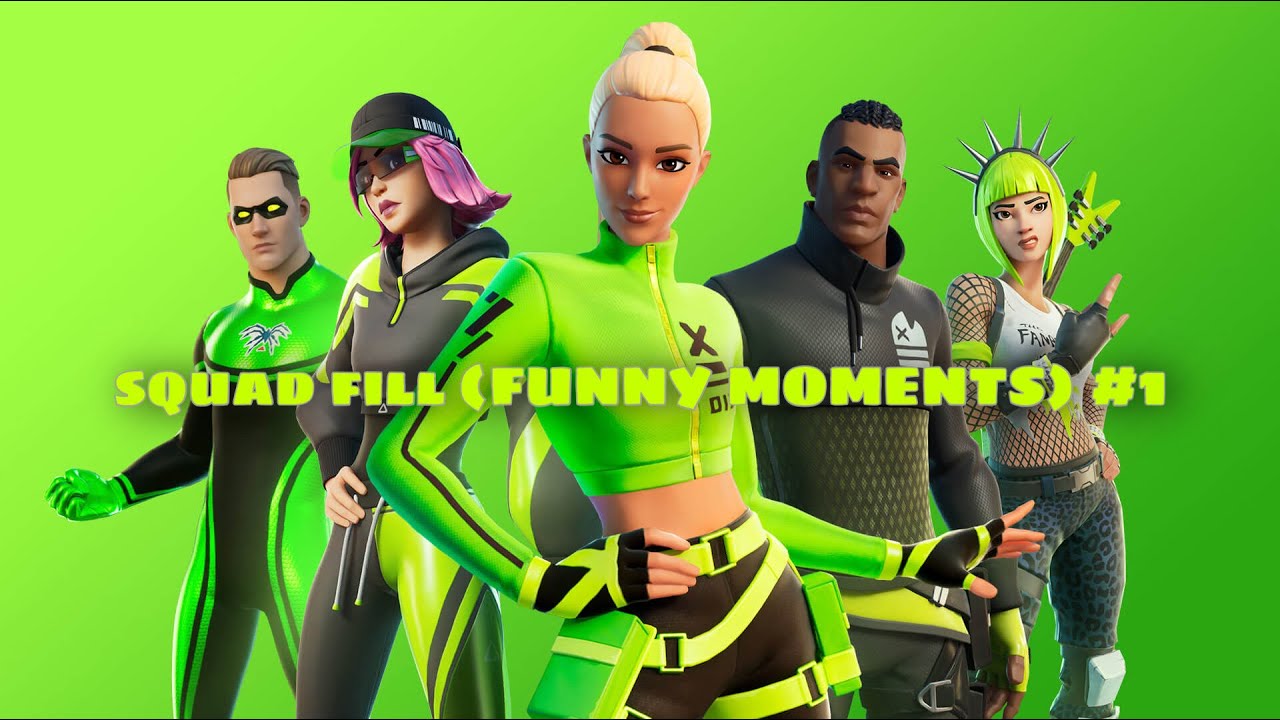 Fortnite squad fill #1 (funny moments) - YouTube