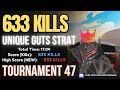 Unique guts 633 kills strat in tournament 47  anime adventures