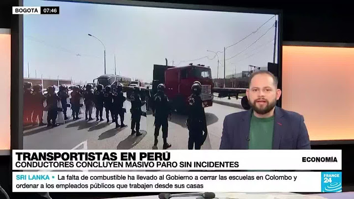 Paro de transportistas en Perú concluyó sin incidentes y anunciaron nuevas protestas
