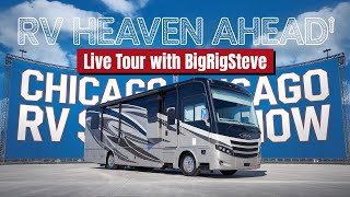 Take a LIVE TOUR of the 2025 Chicago RV Show with BigRigSteve