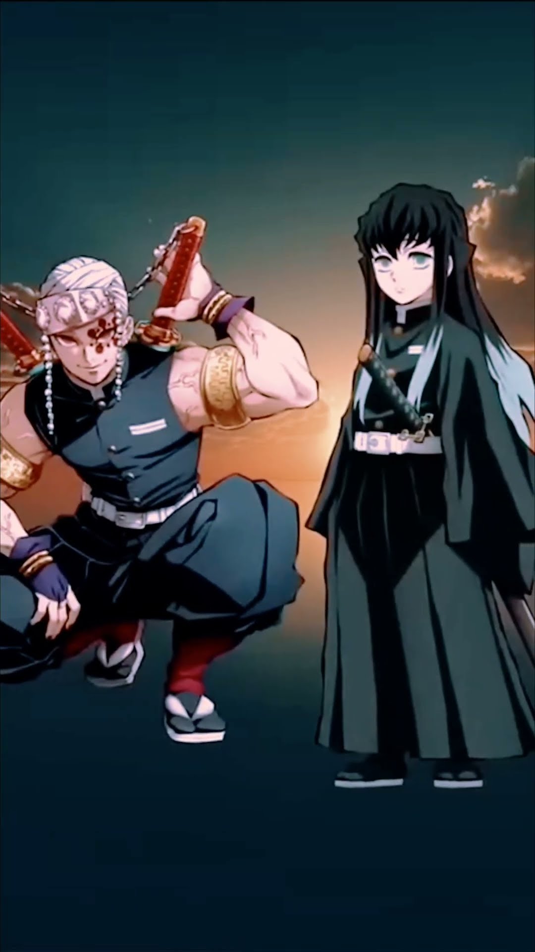 All Demons slayer anime characters Power compression #song #love