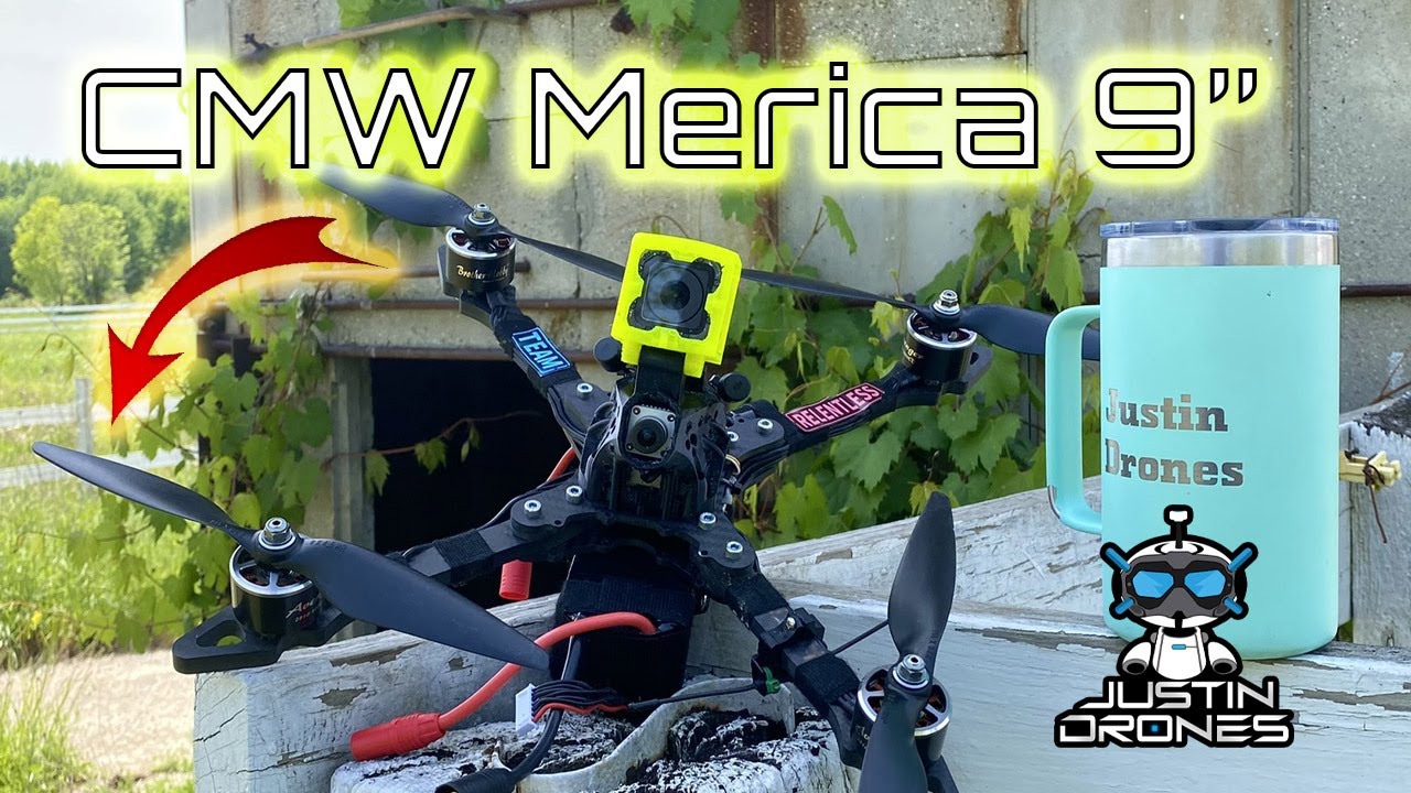 Dropping The Hammer | Merica 9" FPV Drone | Betaflight 4.3 | 32.7 BL32 | Bi-Blades