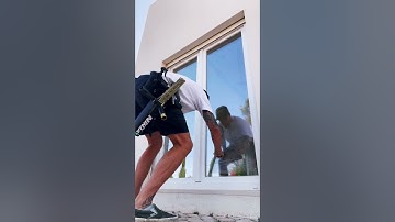 Smooths enough? #shorts #asmr #fun #happy #howto #reels #skills #windowcleaning #satisfying #learn
