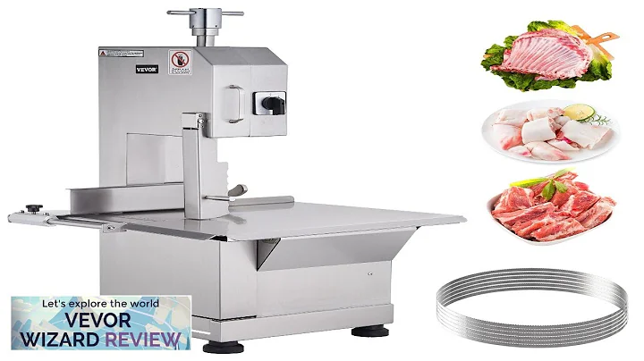 VEVOR Commercial Electric Meat Bandsaw 2200W Stainless Steel Countertop Bone Sawing Review