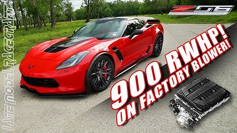 NO WAY!   900RWHP on Factory C7 Z06 Corvette Blower?