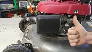 Honda Push Mower HRS216 GCV160 Engine Overrevving | Adjust the Governor