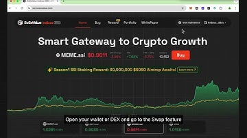 How to purchase SSI tokens on OKX