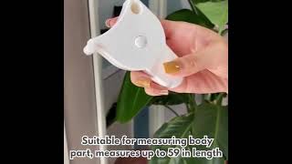 Automatic Telescopic Tape Measure - Retractable Measuring Tape for Body: Waist, Hip, Bust, Arms.