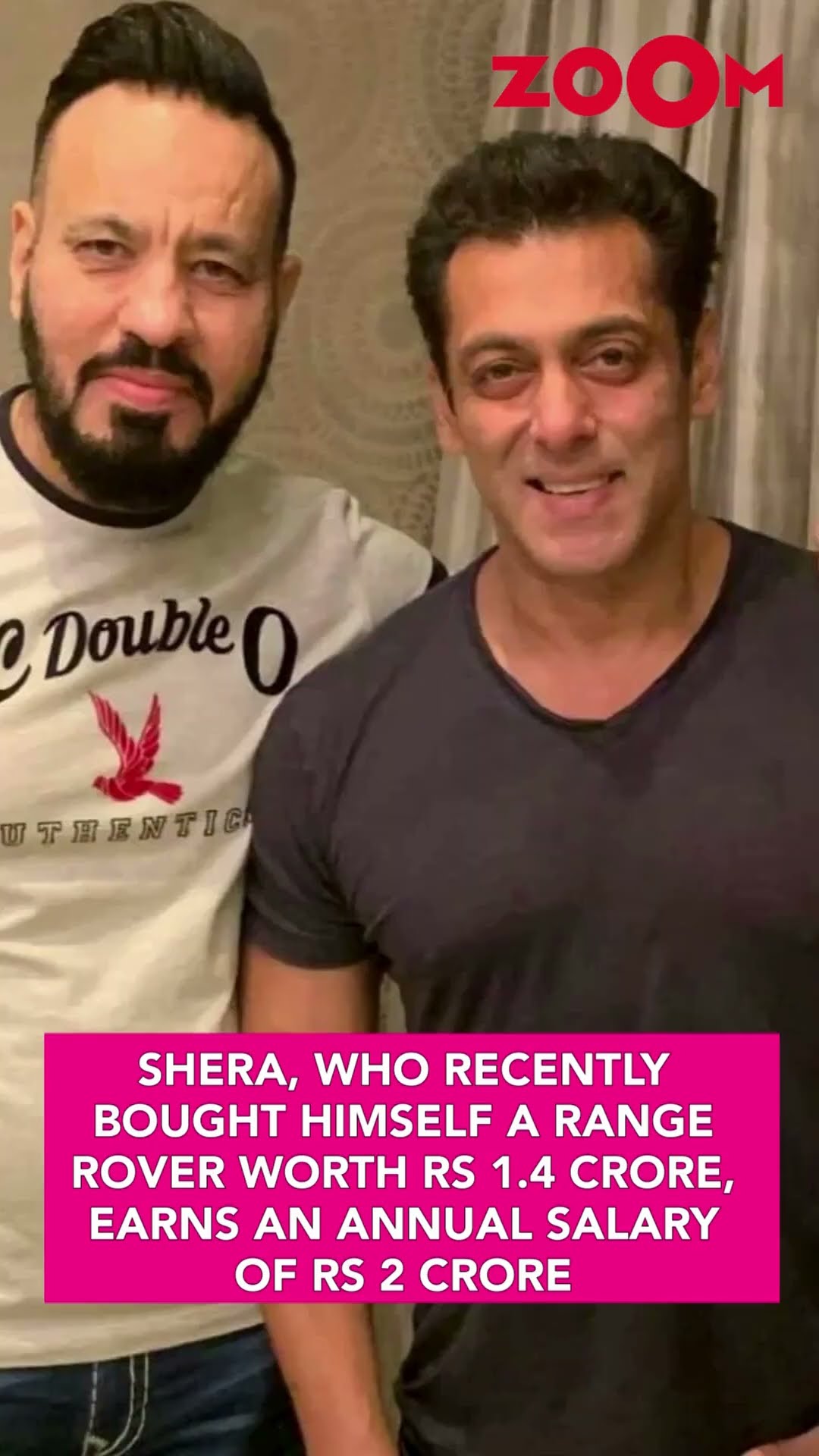 Do you know the salary of Salman Khan's bodyguard, Shera? #salmankhan #shera #shorts #salman