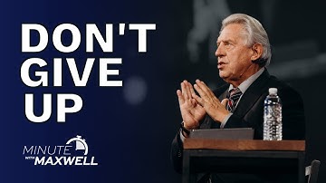 Minute With Maxwell: I Think I Can... So I Do - John Maxwell Team