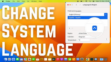 How to Change System Language on Mac / macOS (2025)