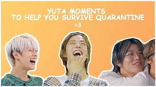 5 min of yuta nakamoto to help you survive quarantine 💜 (funny   cute moments)