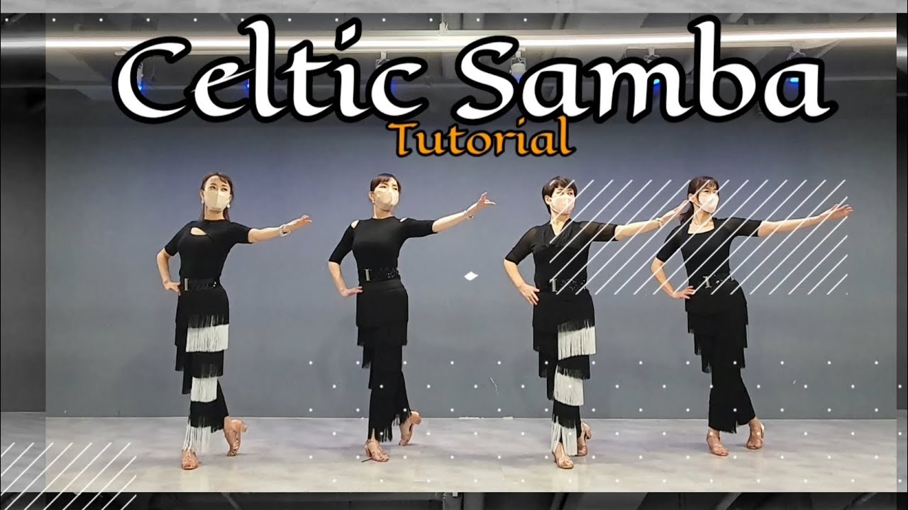 [W라인댄스] Celtic Samba Line Dance/Intermediate/Tutorial - YouTube