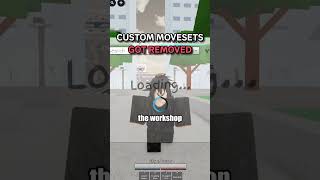 CUSTOM MOVESETS GOT REMOVED FROM JUJUTSU SHENANIGANS⁉️  #roblox  #jujutsushenanigans #jjs