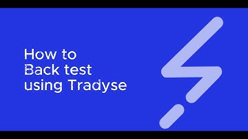 How to backtest your trades with Tradyse (AI Market Scanner & Backtesting Tool)