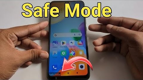 how to remove safe mode in poco C50, poco C55 safe mode kaise kare