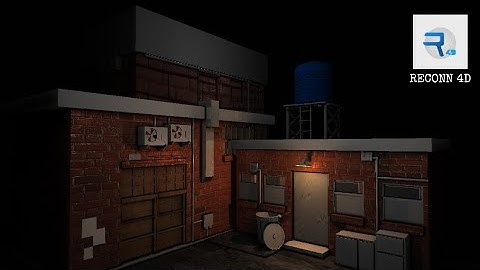 How I made this realistic render on Reconn 4D app from scratch | Time-lapse