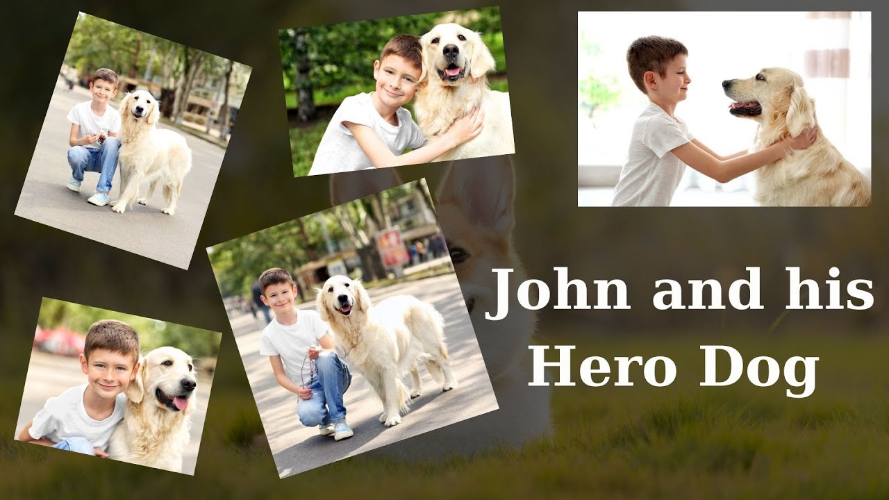 John and his Hero Dog: A dog rescues his owner - YouTube