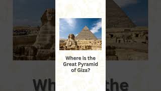 Where is the Great Pyramid of Giza? | 5sec Quiz screenshot 2