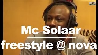 Mc Solaar • Freestyle @ Nova