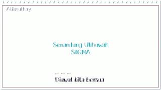 Download lagu Sigma - Senandung Ukhuwah Karaoke  Clear Audio  mp3