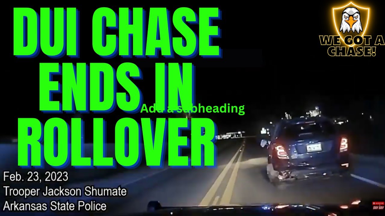Drunk Man Goes On A Wild High Speed Chase - YouTube