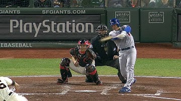 LAD@SF: M. Ellis pads lead with RBI double